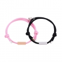 Bracelet de couple magnétique personnalisé