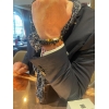 Bracelet personnalisé Pierres de lave et oeil de tigre